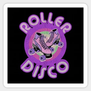 Roller Disco Derby design Vintage & Distressed 70s 80s Sticker